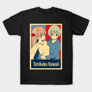 Tonikaku Kawaii - Anime Poster T-Shirt